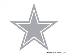 Load image into Gallery viewer, Dallas Cowboys Vinyl Sticker Decals.