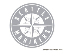 Load image into Gallery viewer, Seattle Mariners Vinyl Sticker Decals.