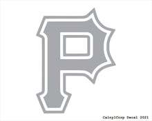 Load image into Gallery viewer, Pittsburgh Pirates Vinyl Sticker Decals.