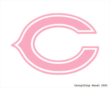 Load image into Gallery viewer, Chicago Bears Vinyl Sticker Decals.