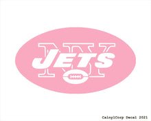Load image into Gallery viewer, New York Jets Vinyl Sticker Decals.