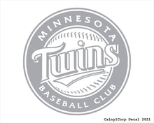 Load image into Gallery viewer, Minnesota Twins Vinyl Sticker Decals.