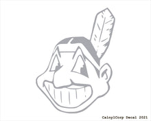 Load image into Gallery viewer, Cleveland Indians Vinyl Sticker Decals