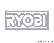 Load image into Gallery viewer, Ryobi Tools Vinyl Sticker Decals.