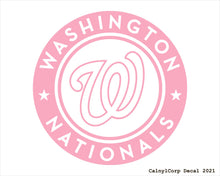 Load image into Gallery viewer, Washington Nationals Vinyl Sticker Decals