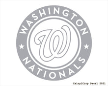 Load image into Gallery viewer, Washington Nationals Vinyl Sticker Decals