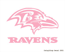 Load image into Gallery viewer, Baltimore Ravens Vinyl Sticker Decals CalnylCorp Decal $3.99