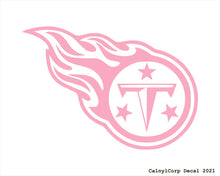 Load image into Gallery viewer, Tennessee Titans Vinyl Sticker Decals.