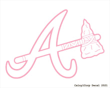 Load image into Gallery viewer, Atlanta Braves Vinyl Sticker Decals