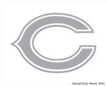 Load image into Gallery viewer, Chicago Bears Vinyl Sticker Decals.