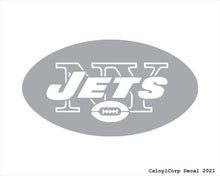 Load image into Gallery viewer, New York Jets Vinyl Sticker Decals.