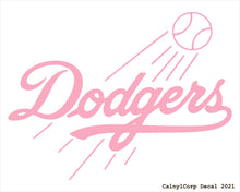 Load image into Gallery viewer, Dodgers Vinyl Sticker Decals