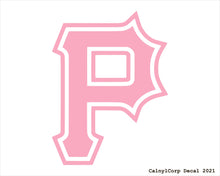 Load image into Gallery viewer, Pittsburgh Pirates Vinyl Sticker Decals.
