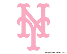 Load image into Gallery viewer, New York Mets Vinyl Sticker Decals.