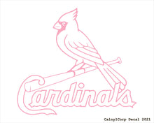 Load image into Gallery viewer, St. Louis Cardinals Vinyl Sticker Decals.