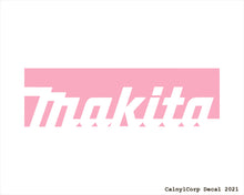 Load image into Gallery viewer, Makita Tools Vinyl Sticker Decals.