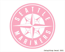 Load image into Gallery viewer, Seattle Mariners Vinyl Sticker Decals.