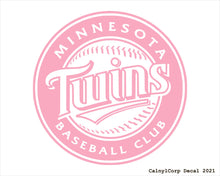 Load image into Gallery viewer, Minnesota Twins Vinyl Sticker Decals.