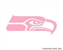 Load image into Gallery viewer, Seattle Seahawks Vinyl Sticker Decals.