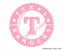 Load image into Gallery viewer, Texas Rangers Vinyl Sticker Decals