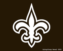 Load image into Gallery viewer, New Orleans Saints Vinyl Sticker Decals.