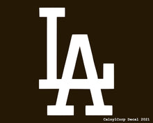 Load image into Gallery viewer, Los Angeles Dodgers Vinyl Sticker Decals