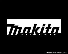 Load image into Gallery viewer, Makita Tools Vinyl Sticker Decals.