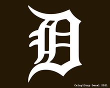 Load image into Gallery viewer, Detroit Tigers Vinyl Sticker Decals