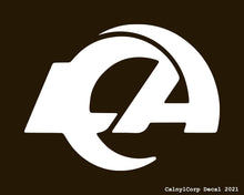 Load image into Gallery viewer, Los Angeles Rams Vinyl Sticker Decals.