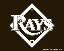 Load image into Gallery viewer, Tampa Bay Rays Vinyl Sticker Decals