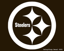 Load image into Gallery viewer, Pittsburgh Steelers Vinyl Sticker Decals.