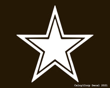 Load image into Gallery viewer, Dallas Cowboys Vinyl Sticker Decals.