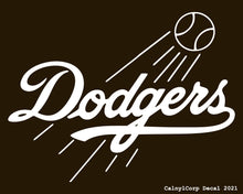 Load image into Gallery viewer, Dodgers Vinyl Sticker Decals