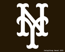 Load image into Gallery viewer, New York Mets Vinyl Sticker Decals.