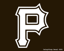 Load image into Gallery viewer, Pittsburgh Pirates Vinyl Sticker Decals.