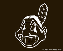 Load image into Gallery viewer, Cleveland Indians Vinyl Sticker Decals