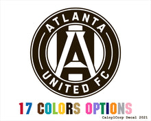 Load image into Gallery viewer, Atlanta United FC Vinyl Sticker Decals