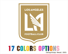 Load image into Gallery viewer, Los Angeles FC Vinyl Sticker Decals