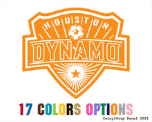 Load image into Gallery viewer, Houston Dynamo FC Vinyl Sticker Decals