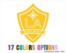 Load image into Gallery viewer, LA Galaxy Vinyl Sticker Decals