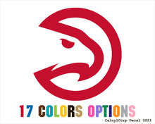 Load image into Gallery viewer, Atlanta Hawks Vinyl Sticker Decals