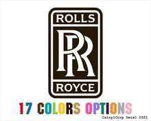 Load image into Gallery viewer, Rolls-Royce Vinyl Sticker Decals