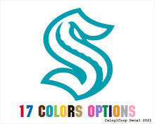 Load image into Gallery viewer, Seattle Kraken Vinyl Sticker Decals