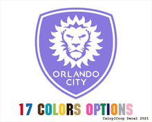 Load image into Gallery viewer, Orlando City SC Vinyl Sticker Decals