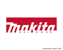 Load image into Gallery viewer, Makita Tools Vinyl Sticker Decals.