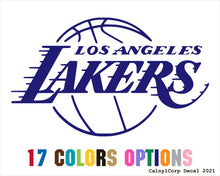 Load image into Gallery viewer, Los Angeles Lakers NBA Vinyl Sticker Decals