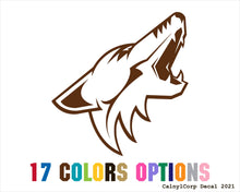 Load image into Gallery viewer, Arizona Coyotes Vinyl Sticker Decals