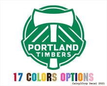 Load image into Gallery viewer, Portland Timbers Vinyl Sticker Decals
