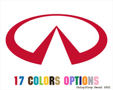 Load image into Gallery viewer, Infiniti Vinyl Sticker Decals