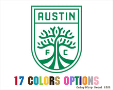 Load image into Gallery viewer, Austin FC Vinyl Sticker Decals